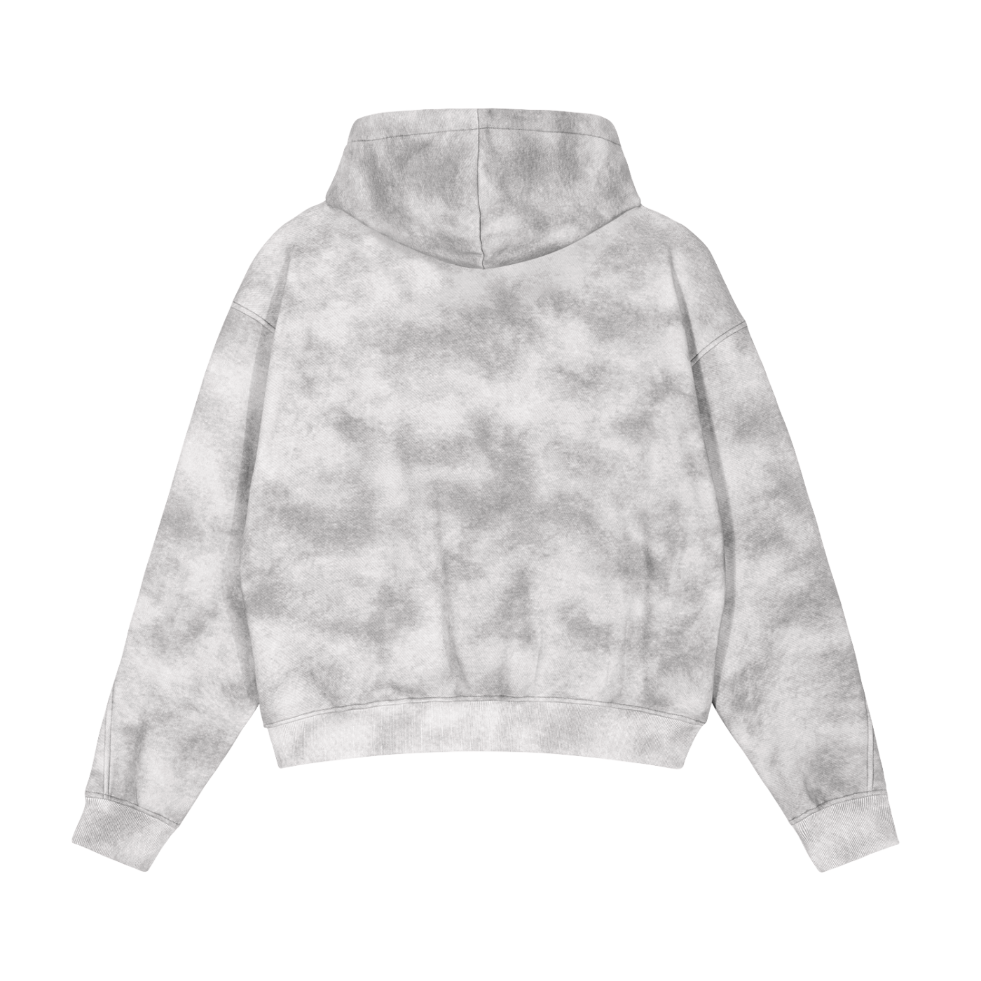 Tie-Die Zip-Up Hoodie