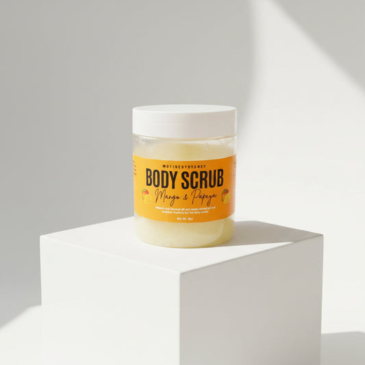 Mango and Papaya Body Scrub