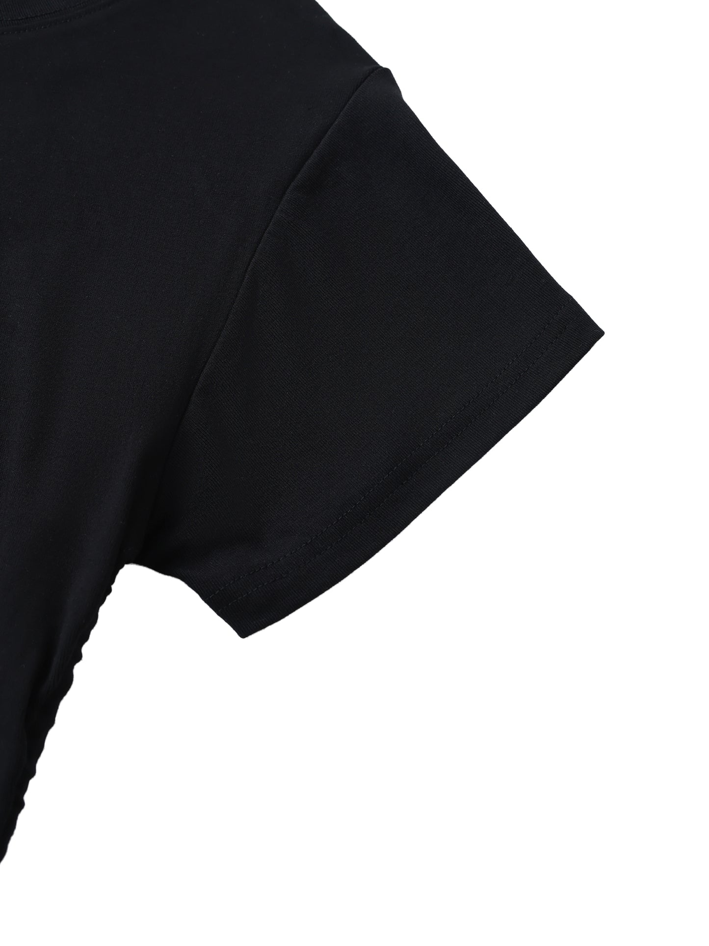 Hot Girls Drawstring Bodycon T-Shirt